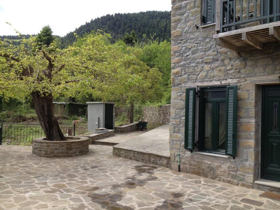 Δάφνη 1933, Λιθόχτιστο Αρχοντικό Στο Βουνό Villa Ano Chora Exterior photo